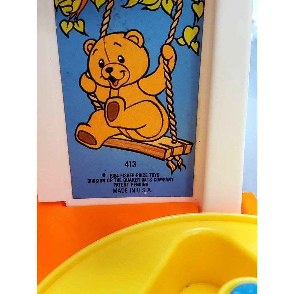 Fisher-Price Chunky‎ Little People Vintage DISCOVERY COTTAGE/HOUSE * 1984 *